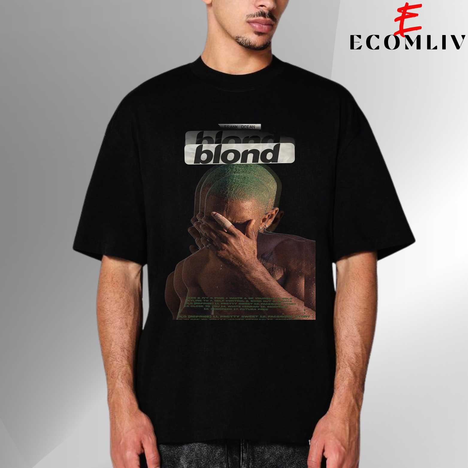 Tour Blonde T-Shirt, Frank Ocean Music Unisex Tee